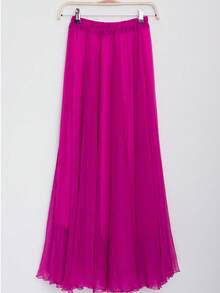 LUCIDVUE 女士夏季连衣裙孔雀蓝闪光面料双层雪纺裙两种穿法海滩度假装大摆优雅裙子回力长裙