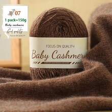 3pcs/Pack 50g/Pc Cashmere Yarn For Hand Knitting Warm Sweater, Scarf, Cardigan, Shawl