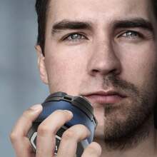 YTWO 6D Men's Electric Bald Head Clipper | 6 Floating Blades | Cordless, Rechargeable | For Short Hair & Travel | Great Gift For Him, Titanium Head Shaver Is The Evolution In Electric Head Shavers For Bald Men. Battery Capacity: 1400mAh