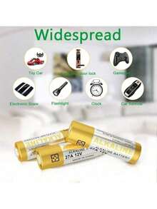 27A Alkaline Batterie 5/10/15 Stück, lange Batterielebensdauer, 12V stabile Spannung, geeignet für Blitzlichtführung, Türklingel, Kronleuchter, Elektrofahrzeuge, Rollladensteuerung, Fernbedienung, kabellose Türklingel, Diebstahlschutzvorrichtung, vielseitig einsetzbar - 27A - Übersicht 6