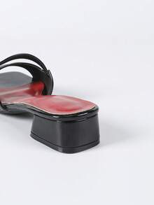 女士高跟凉鞋、女士休闲户外露趾凉鞋、时尚休闲厚底平底凉鞋、通勤凉鞋、一脚蹬沙滩拖鞋