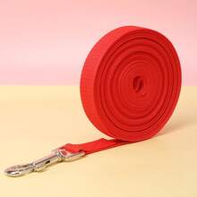 1 buc. Lesă pentru câini cu frânghie de tracțiune, linie lungă, 2 cm lățime, lesă pentru câine de dresaj, câine mare, mediu și mic pentru dresaj, camping în curte