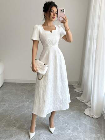 Solor 时尚简约露背连衣裙，适合春夏季优雅、晚装、日常、通勤、婚礼季节