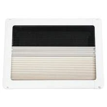 YUNRUX 50x35cm Caravan Vent Window RV Window Side Window Insect Screen - Black and White - View 5