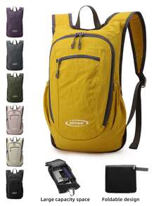 ceionkeust Multifunctional Unisex Large Capacity Crossbody Bag, Casual Sports Anti-Theft Vest Style, Lightweight Travel Pack, Outdoor Hiking Backpack