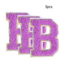 3/26 件 A-Z 3.15 英寸雪尼尔刺绣字母、熨烫补丁、缝制/熨烫装饰数字徽章、服装配饰（用于衣服、夹克、帽子、书籍、背包）、DIY 刺绣补丁 - 彩色 - 查看 135