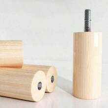 Wooden Floor-Standing Coat Rack, Minimalist Design Clothes Hanger Stand For Bedroom, Dorm, Home, Office - Multicolor - View 5