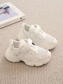 1 Pair Sports Breathable Non-Slip Comfortable Casual Shoes For Boys And Girls, Outdoor/School Children Running Sneakers, All Season