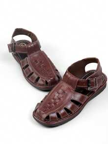 Men Sandals - Mocha Brown - View 2