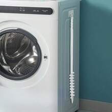 1/2件装滚筒洗衣机清洁刷 洗衣机滚筒内壁清洁刷 专用长柄刷 内壁缝隙刷 清洁工具