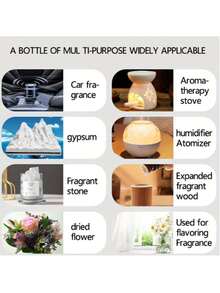 2pcs Water-Soluble Aromatherapy Essential Oils, 6pcs Gift Box Set Aromatherapy Essential Oils, 10ml Aromatherapy Essential Oils, 17 Scents, Suitable For Bedroom, Living Room, Candles, Diffuser Tablets, Diffuser Stones, Diffuser, Humidifier, Christmas - New 1 - View 6