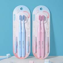 2pcs Adult U-Shaped Orthodontic Toothbrush With Brushing Aid - Multicolor - View 3