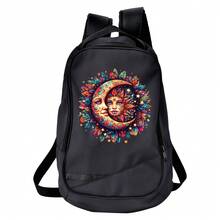 1 件/2 件/3 件太阳和月亮神秘天体装饰贴片。A 级可洗熨烫转印，适用于 DIY T 恤、背包、贴纸、装饰品、复古邮票、标签、徽章、符号、复古棒球帽