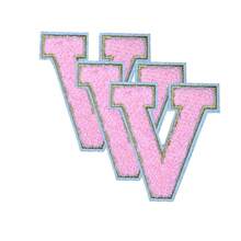 3/26 件 A-Z 3.15 英寸雪尼尔刺绣字母、熨烫补丁、缝制/熨烫装饰数字徽章、服装配饰（用于衣服、夹克、帽子、书籍、背包）、DIY 刺绣补丁 - 彩色 - 查看 73