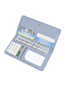 Casual Fashion Mini Ultra-Thin Multifunctional Wallet, PU Leather Card Holder, Women's Mini Wallet - Multicolor - View 6