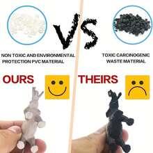 51pcs-Playset, Simulated Animal Model Playset, Educational Toys For Kids, Perfect For Birthday Gifts, Holiday Parties, Multi-Item Party Favor Packs