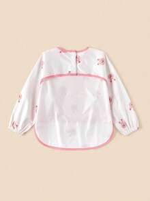 Infant Long Sleeve Bib, Baby Feeding & Painting Protective Smock - Multicolor - View 4