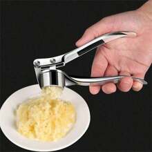1 pieza Prensa de ajo simple, Molinillo de ajo manual, Molinillo de ajo, Molinillo de jengibre, Herramienta de cocina pequeña, compacta, ligera y duradera