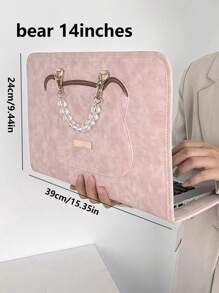 11 Inch Waterproof IPad Inner Liner 14-Inch Apple Laptop Case Soft Nylon Puffer Clutch Bag Padded Women Shoulder Crossbody Bags Silver Laptop Bag Laptop Sleeve Laptop Bag For Ladies