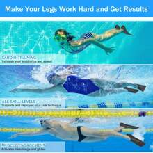 Pinne in silicone per nuoto, pinne corte per addestramento subacqueo, snorkeling e immersioni in apnea per adulti, accessori essenziali per la spiaggia, accessori per la piscina