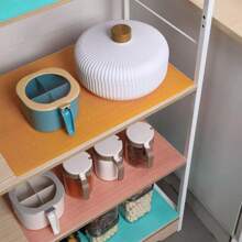 2pcs Multi-Color Fridge Anti-Freeze Mats, Waterproof, Oil-Proof, Anti-Slip Placemats For Dining Table, Home Dust-Proof, Shock-Absorbent Pads For Shelves, Cabinets, Drawers, Suitable For Refrigerators, Cupboards, Shelves, Glass Boards ,Dehumidifier For Home