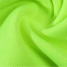 反光圆领长袖夏季工作服，交通运输防护工作服，管理和建筑人员服装，男女皆宜