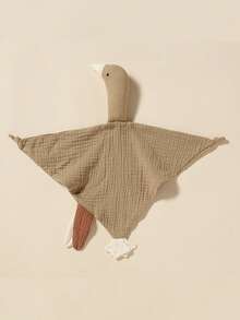 1 件纯棉皱纹布安抚毯，婴儿出牙娃娃舒适毯，婴儿睡眠辅助 - 彩色 - 查看 15