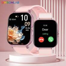 SIMSONLAB Reloj inteligente deportivo multifunción de 2025 NEW de 1,83 pulgadas con pantalla táctil HD para hombres y mujeres, marcación/recepción de llamadas telefónicas, podómetro, contador de calorías, múltiples modos deportivos, recordatorio de mensajes y de llamadas entrantes, compatible con Android/iOS