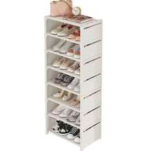 1pc Simple Dust-Proof Shoe Rack, Multi-Tier Economical Home & Dorm Storage, Large Capacity Space-Saving, Assemble For Entryway