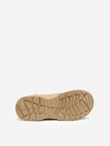 Botas Tácticas Militares para Hombre Trabajo Combate Motocicleta Botín - Caqui - Ver 7