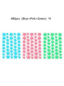 1120/840/560/280 Pcs Star Stickers, Back To School,Halloween & Christmas Decoration Stickers, Colorful Five-Pointed Star Stickers For Party, Holiday Photo Decoration, Face Decor Stickers (1 Sheet Per Color), For Decoration Only (Not For Makeup)2000/1400/160/80/40