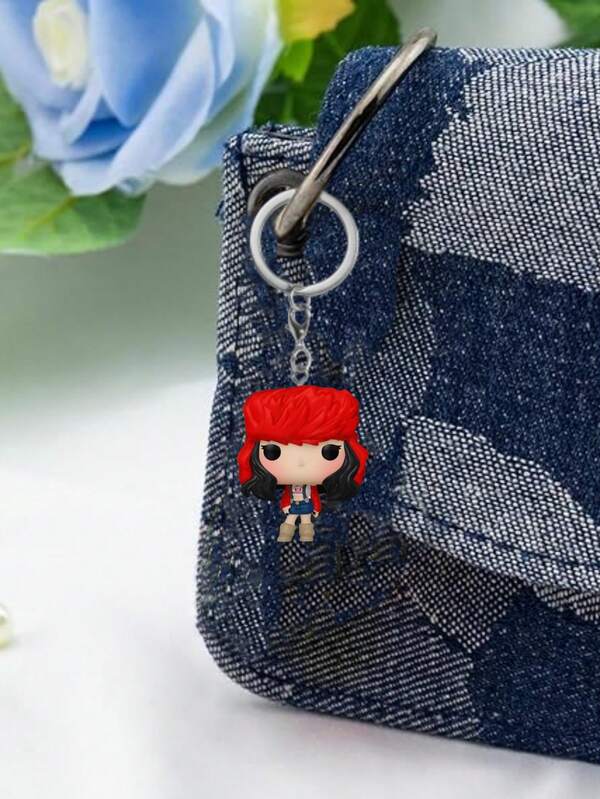 1 pieza Llavero POP!: Black Pink - Figura - Llavero de novedades Black Pink - Muñeca coleccionable en miniatura - Idea de regalo - Mercancía oficial - Fanático de la música - Decoración para mochilas, Muñeca coleccionable en miniatura - Idea de regalo - Fanático del anime, Decoración para mochilas, Dibujos animados, Anime, Llavero de carro, Premio de juego de grúa, Llavero Kawaii lindo, Accesorio de llavero para mochilas, Adecuado para hombres y mujeres, para bolsos, accesorios de ropa, regalos para amigos, excelente para fiestas o como regalos de cumpleaños para novios/novias