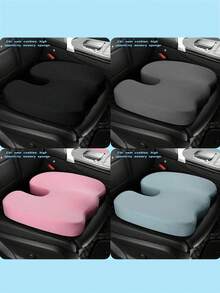 1pc Memory Sponge Car Seat Cushion - Comfortable Driving, Relief Of Tailbone Pain, Driver's Seat Cushion, Suitable For Cars, Offices, Wheelchairs, Game Chairs, Travel - Non-Slip - one-size - View 13