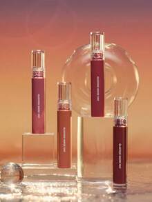 Rom&nd Romand GLASTING WATER TINT 04 VINTAGE OCEAN，透气水润膜融合，轻盈玻璃光泽，彩虹渐变技术，蜜桃茶啫喱透明色，玫瑰金星尘薄纱，哑光薄荷氧气光泽，迷你SOS补妆棒，纯素假日限量版，裸妆轻盈秘密，韩妆，4克/0.14盎司 - 04 VINTAGE OCCAN - 查看 10
