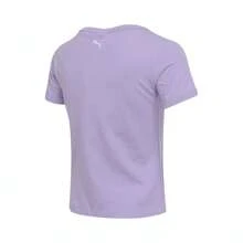 Puma 2025 Women Graphics T-Shirt Knitted Crew Neck Short Tee 63313875