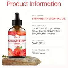 Hllozzi Blueberry/Mango/Cucumber Hami Melon/Green Apple/Watermelon/Cherry/Pineapple/Strawberry/Peach Fruit Scented Essential Oils, Fresh Fruit Aroma, Long-Lasting Fragrance, Suitable For Home, Travel, Outdoor, Car, Body, Skin, Hair, Can Be Used With Diffuser, Fragrance Stone, Fragrance Wood, Great Gift Choice For Holidays - Strawberry Essential Oil - View 8