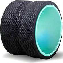 Rodillo de espuma Chirp Wheel - Rodillo de espuma específico para la espalda para aliviar el dolor de espalda, masaje de músculos profundos, rodillo de espuma redondo para puntos gatillo - Rodillo de espuma de alta densidad para fisioterapia y ejercicio - 1 - Ver 1