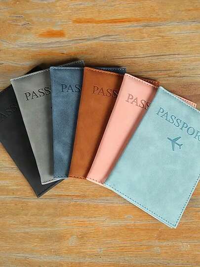 A Simple Passport Clip, Document Holder, And Passport Protection Cover From 1pc, School Supplies, Back To School