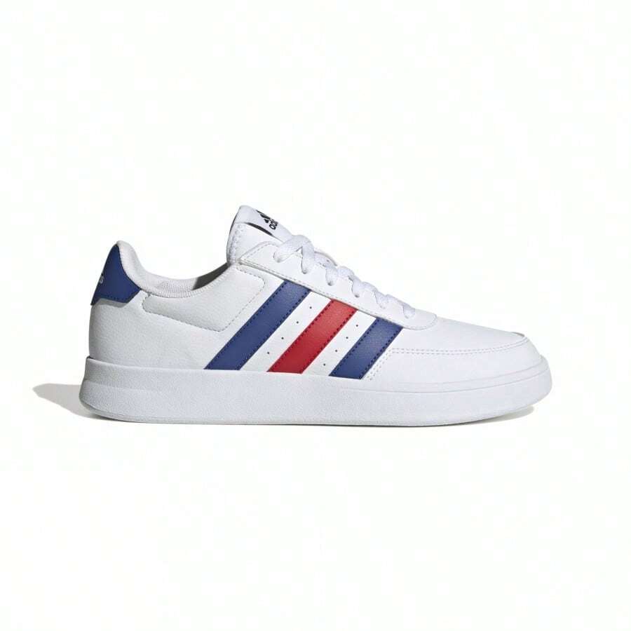 Adidas BREAKNET 2.0 - Cloud White / Semi Lucid Blue / Better Scarlet - View 1