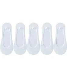 Ice Silk Boat Socks Women's Summer Thin Low Vamp Invisible Silicone Anti Slip And Bottom Summer Boat Socks