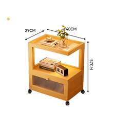 SHENGYE高端家具系列 几何美学楠木边桌 客厅沙发边柜 简约小茶几 卧室床头柜收纳架 家用客厅边桌 卧室床头柜收纳架 - 彩色 - 查看 21