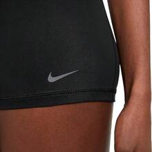 Pro 365 Women's 3" Compression Dri-FIT Training Shorts - 黑色/鐵灰色 - 查看 4
