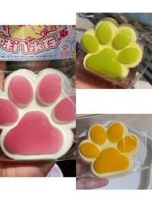 新款葡萄猫爪挤压减压玩具，抗压力水果橙子猫爪软粘土感觉缓解玩具 - 彩色 - 查看 15