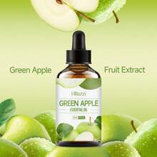 Hllozzi 蓝莓/芒果/黄瓜哈密瓜/青苹果/西瓜/樱桃/菠萝/草莓/桃子香薰精油，新鲜水果香味，持久留香，适合居家、旅行、户外、汽车，可用于身体、皮肤、面部、头发，兼容扩散器/香石/香木，非常适合节日礼物