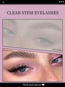 5 Pairs 3D Faux Mink Cat Eye False Eyelashes - Hypoallergenic Fluffy Lightweight Natural-Looking Lashes For Dramatic Foxy Eyes Strip Lashes, Lashes, Eyelashes, Fake Lashes