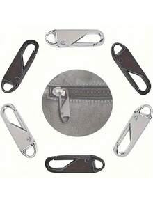 4-Piece Zipper Repair Kit - Quickly Repair Damaged Zippers On Luggage, Bags, Etc., With Randomly Selected Patterns And Colors - Multicolor - View 5