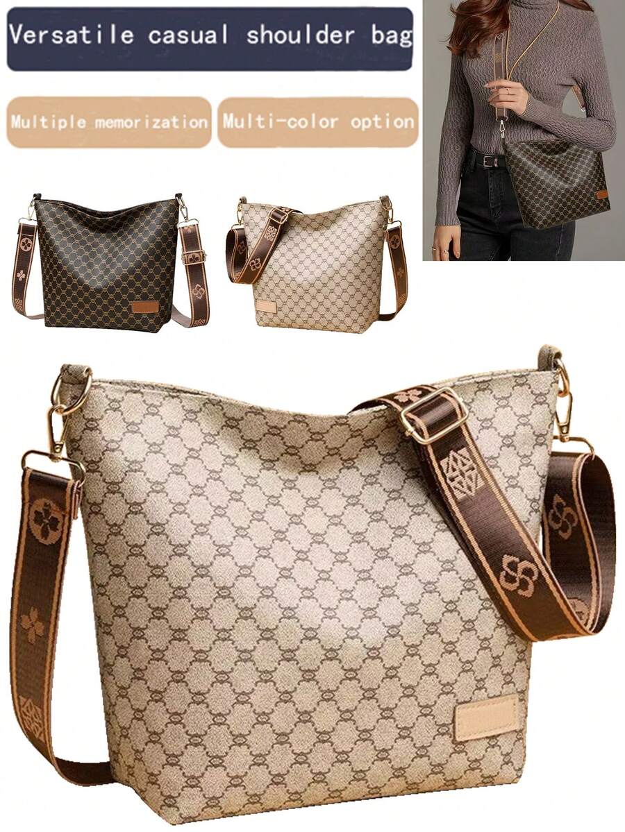 New Of High-Grade Handbags With Large Capacity Fashion Shoulder Crossbody Bag - Multicolor - View 1