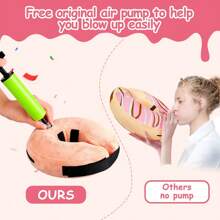 Inflatable Dog Cone Collar For Post-Surgery Recovery - Soft And Comfortable E-Collar For Large, Medium, And Small Dogs And Cats