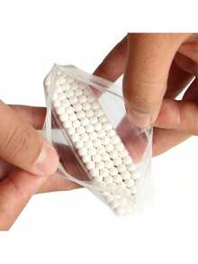 100/2000 Peças Cotonetes de Limpeza de Alta Qualidade de Duas Pontas, Cotonetes de Limpeza para Salão de Beleza, Cotonetes de Limpeza de Beleza de Madeira, Ferramentas de Beleza e Cuidados Pessoais, Cotonetes Redondos Descartáveis para Limpeza de Ouvido, Adequados para Limpeza de Ouvido e Nariz, Ferramentas de Beleza e Limpeza Multifuncionais, Ferramentas de Beleza de Alta Qualidade, Limpeza de Lápis de Olho e Esmalte de Unha, Para Maquiagem e Cuidados Pessoais, Ferramentas de Beleza Multifuncionais, Ferramentas de Maquiagem, Ferramentas de Limpeza, Cotonetes de Limpeza Doméstica, Remoção de Maquiagem, Limpeza de Ouvido, Acessórios de Ferramenta de Cuidados ao Ar Livre - Multicolorido - Visão 8