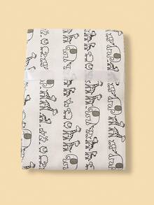 4 件装婴儿襁褓毯，星星和汽车印花柔软法兰绒包裹毯 - 彩色 - 查看 4